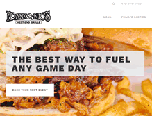 Tablet Screenshot of frankandnics.com